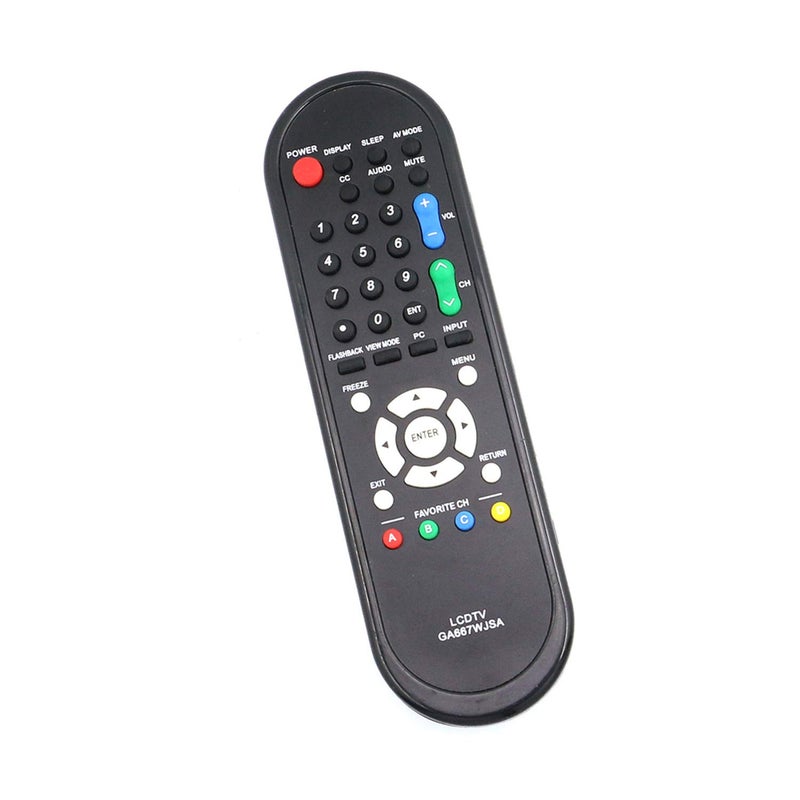 WINFLIKE GA667WJSA Replace Remote Fit for Sharp Aquos TV LC32M44L LC32SB21 LC32SB21U LC32SB23U LC32D44 LC-32SB220 LC32SB220U LC-32SB220U LC-32SB23U LC-32D47UN LC-32D47UT - Image 2